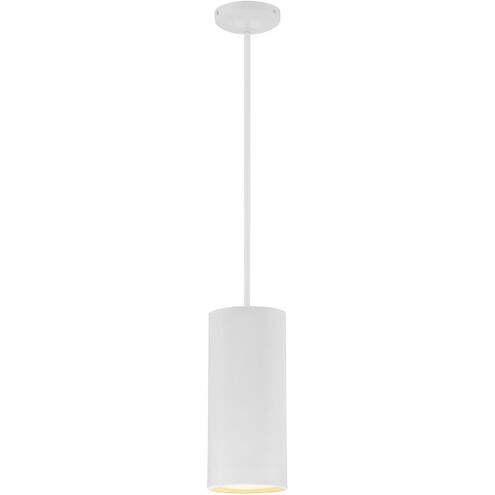 Pilson XL LED 6 inch Matte White Pendant Ceiling Light