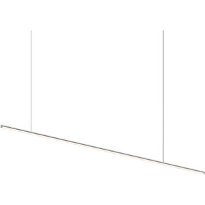 Fino LED 70 inch Polished Chrome Linear Pendant Ceiling Light in 3000K