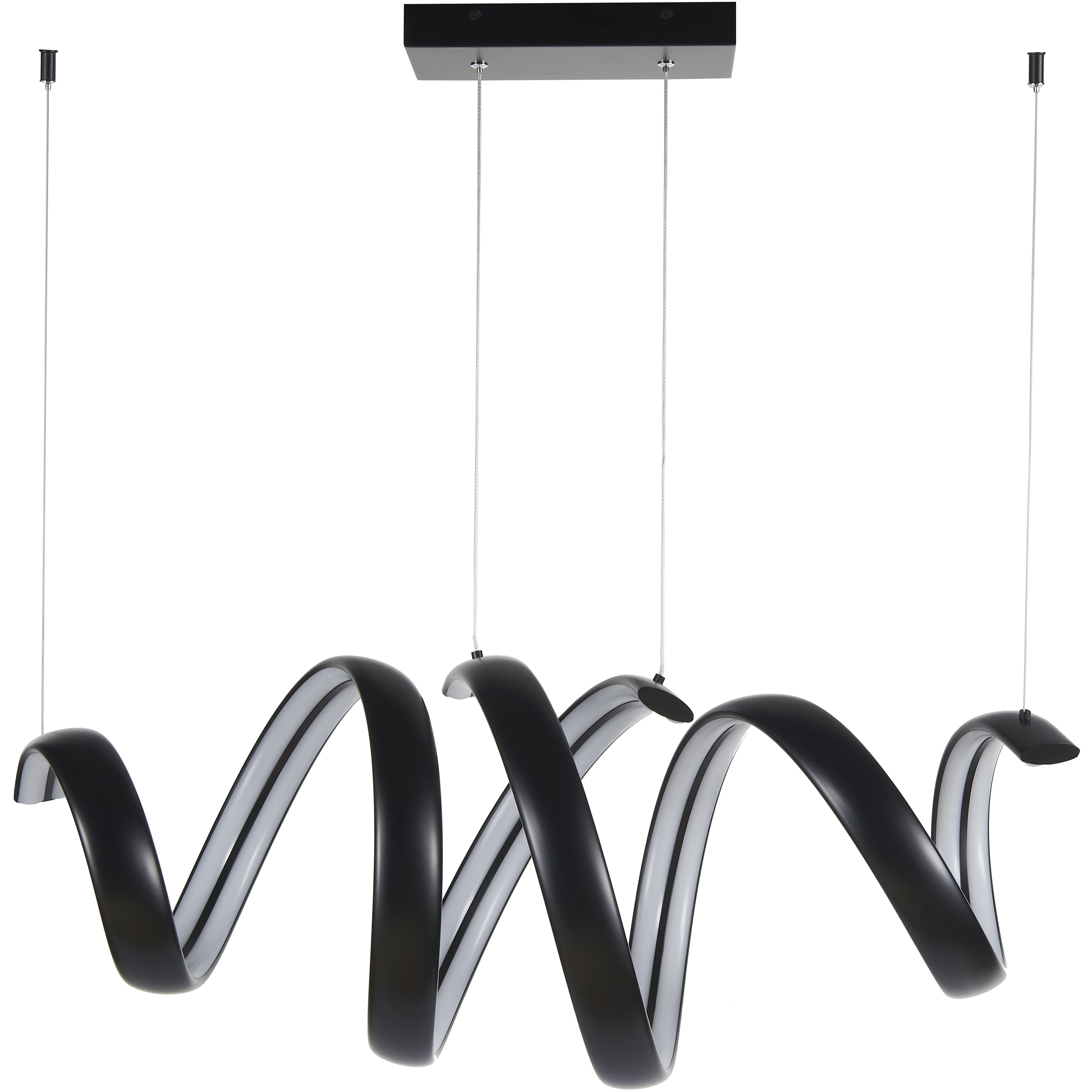 Sling LED 14.5 inch Matte Black Pendant Ceiling Light