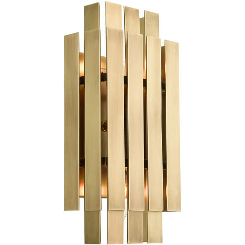 Greenwich 2 Light 6 inch Natural Brass ADA ADA Wall Sconce Wall Light