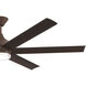 Solen 65 inch Satin Natural Bronze Ceiling Fan