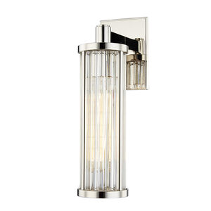 Marley 1 Light 5 inch Polished Nickel Wall Sconce Wall Light