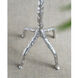 Anita 71 inch Shiny Gold Coat Hanger