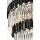 Willow 39 Light 48 inch Black Chandelier Ceiling Light