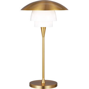 ED Ellen DeGeneres Rossie 19 inch 9 watt Burnished Brass Table Lamp Portable Light