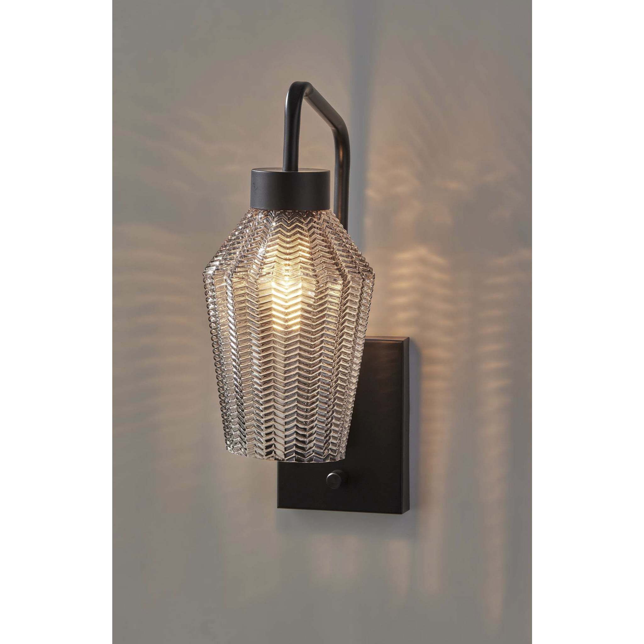 Belfry 1 Light 7 inch Black Wall Lamp Wall Light