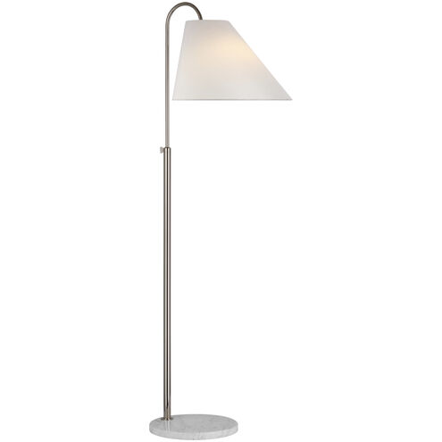 kate spade new york Kinsley 54.5 inch 7 watt Polished Nickel Floor Lamp Portable Light, Medium