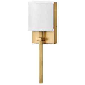 Galerie Avenue LED 6 inch Heritage Brass ADA Sconce Wall Light