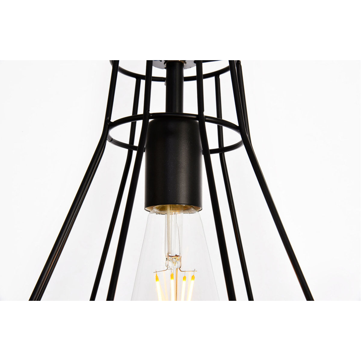 Jago 1 Light 9 inch Black Pendant Ceiling Light