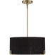 Westboro Boulevard 3 Light 20 inch Weathered Antique Brass Pendant Ceiling Light