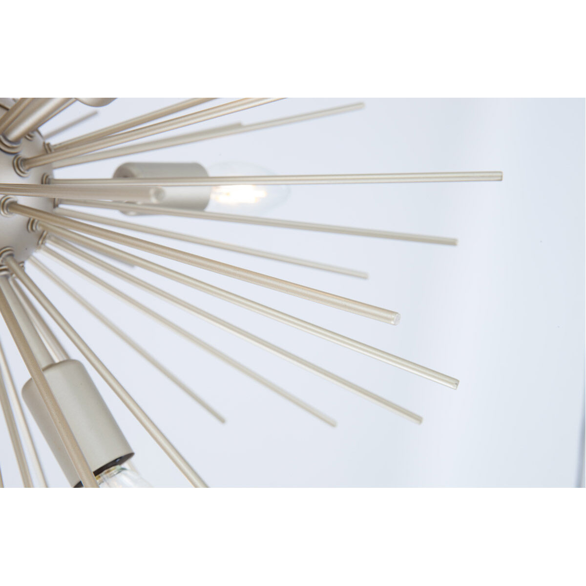 Timber 8 Light 20 inch Champagne Pendant Ceiling Light