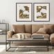 Propac Brown and White and Green Framed Art, Propac