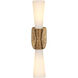 Burrows 2 Light 4.88 inch Antique Brass Bath Wall Sconce Wall Light