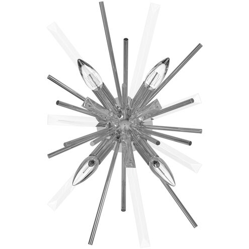 Palisades Ave. Wall Sconce Wall Light in Chrome