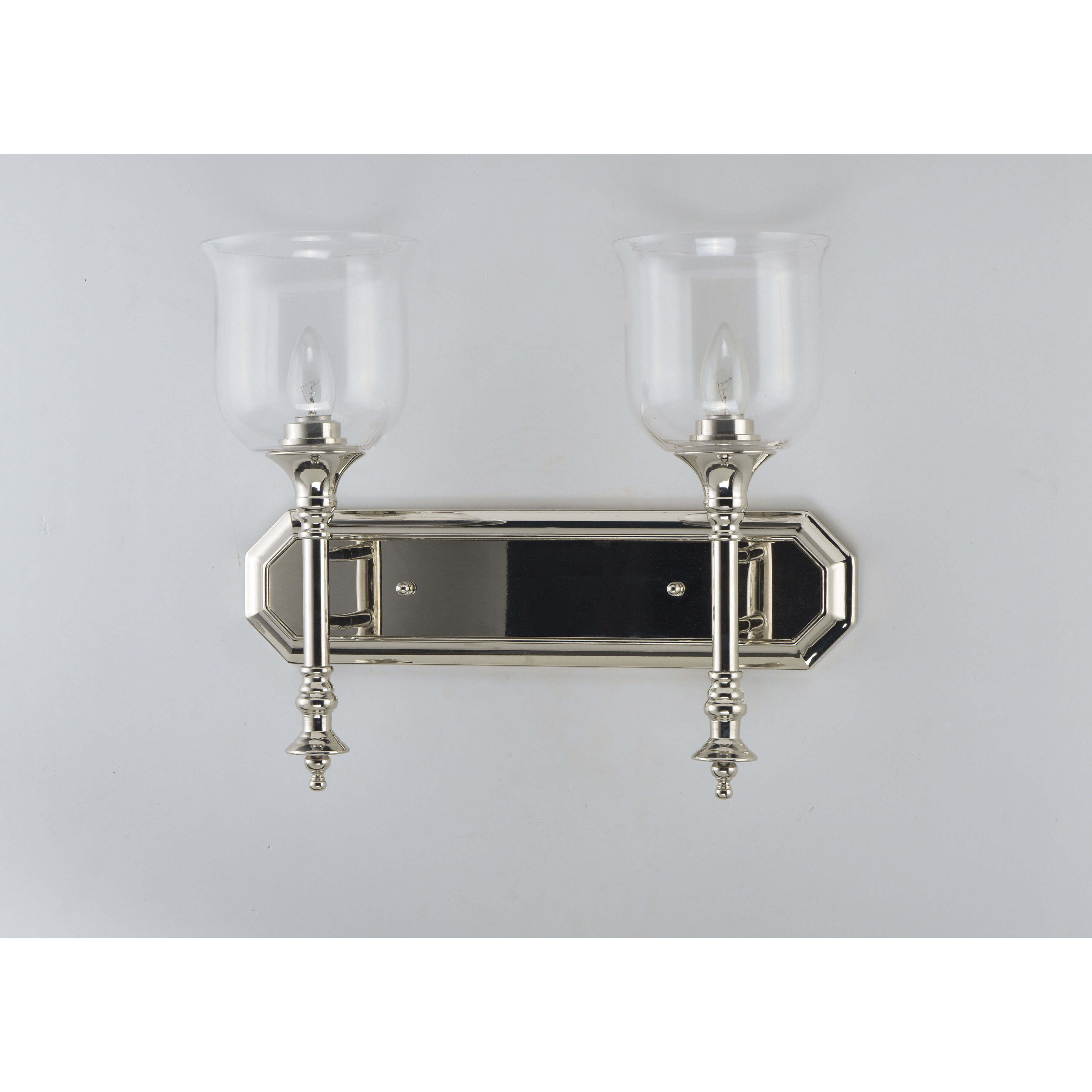 Centennial 2 Light 18 inch Polished Nickel Bath Vanity Wall Light