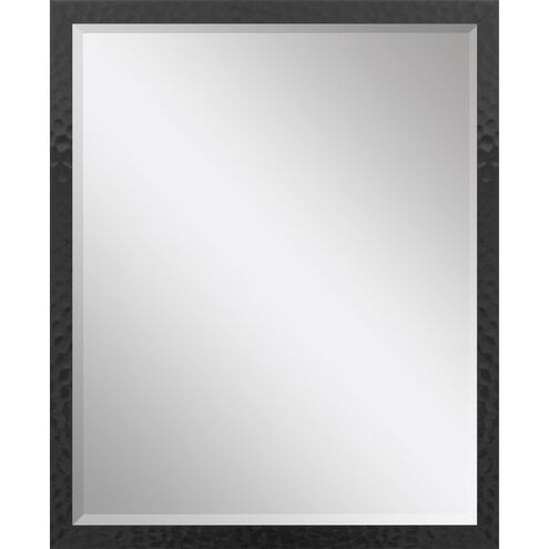 Mirror Collection 30 X 24 inch Black Wall Mirror