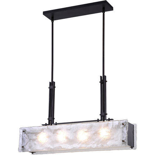 Assunta 4 Light 28 inch Black Island/Pool Table Light Ceiling Light