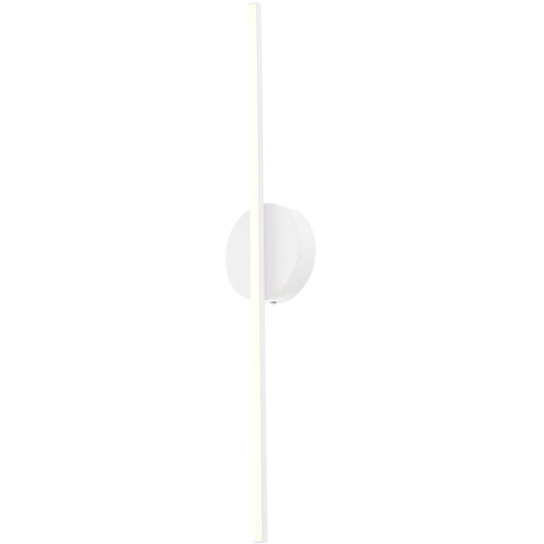 Chute LED 35.5 inch White ADA Wall Sconce Wall Light