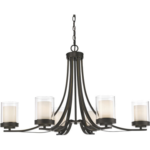Willow 6 Light 35.25 inch Olde Bronze Chandelier Ceiling Light
