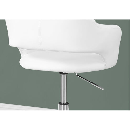 Bedminster White Office Chair