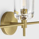 Thom Filicia Hartley 3 Light 24 inch Burnished Brass Bath Vanity Wall Light