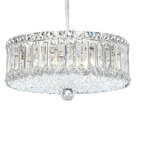 Plaza 9 Light 14.5 inch Stainless Steel Pendant Ceiling Light