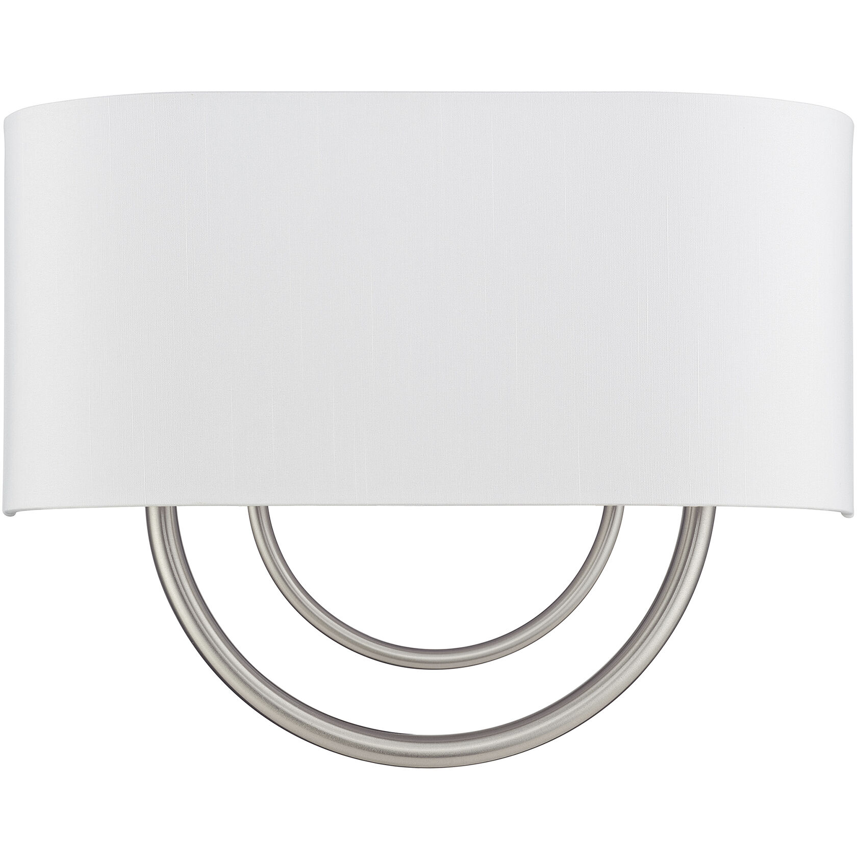 Stratton 2 Light 15 inch Brushed Nickel ADA Wall Sconce Wall Light