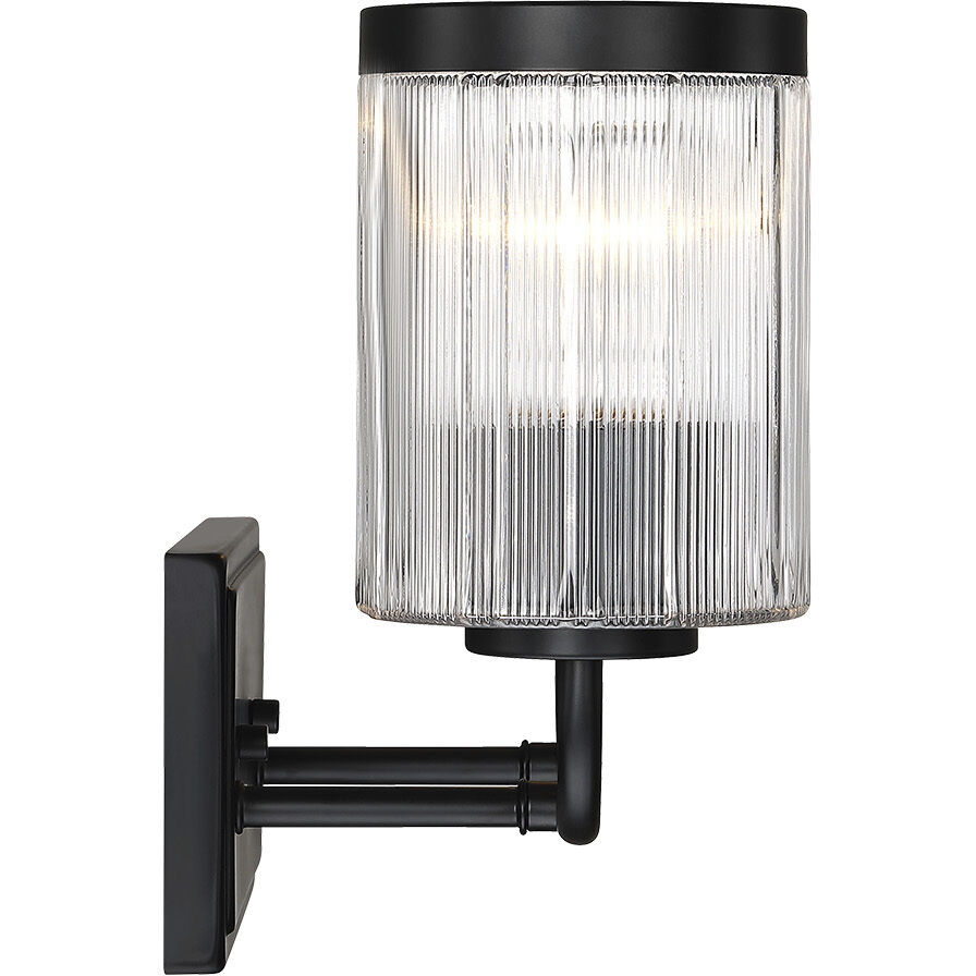 Aspen LED 16 inch Matte Black Vanity Wall Light