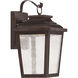 Irvington Manor LED 12 inch Chelesa Bronze Outdoor Wall Mount, Great Outdoors