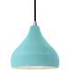 Radiance 1 Light 8 inch Reflecting Pool and Brushed Nickel Pendant Ceiling Light