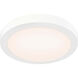 Prime 1 Light 9 inch White Flushmount Ceiling Light