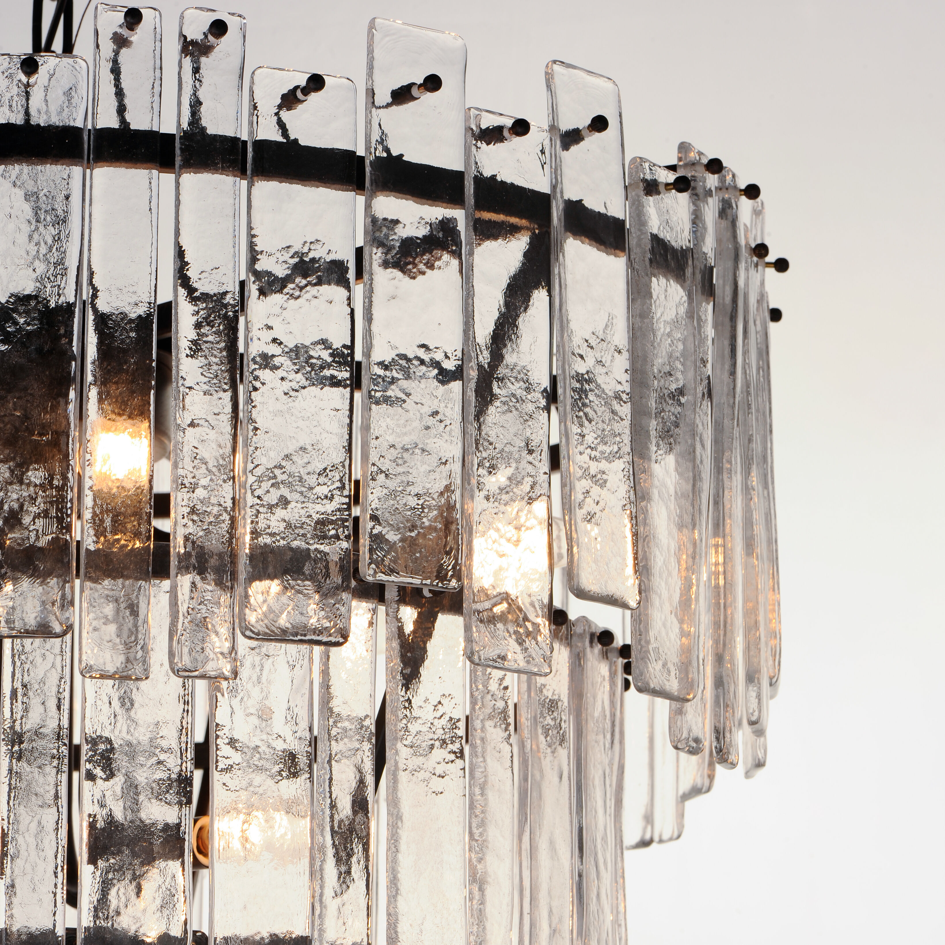 Warren 12 Light 30 inch Dark Bronze Multi-Light Pendant Ceiling Light