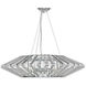Bohemia Collection - Columba Family LED 39 inch Polished Chrome Chandelier Ceiling Light in Clear Crystal