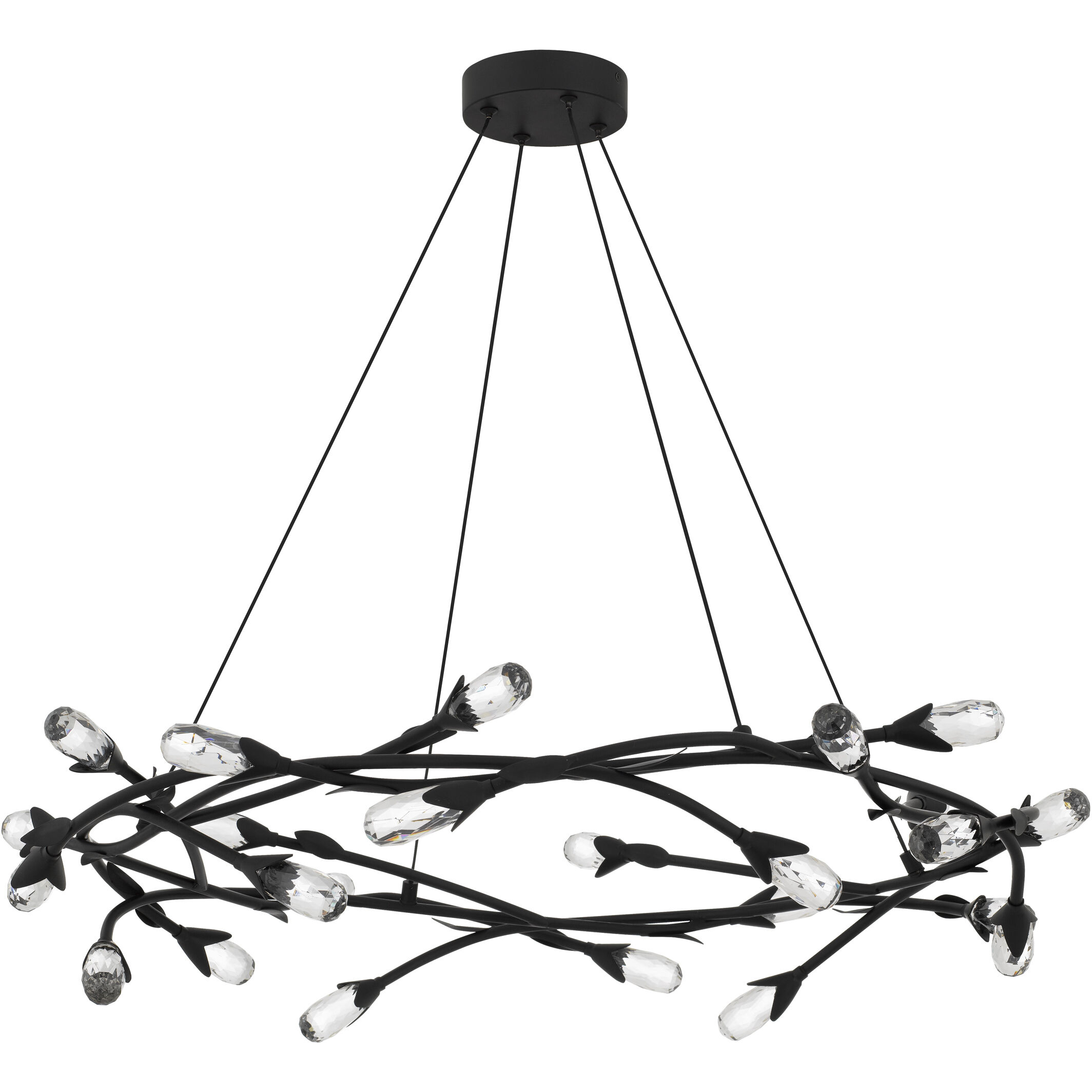 Cora Pendant Ceiling Light in Matte Black