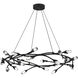 Cora Pendant Ceiling Light in Matte Black