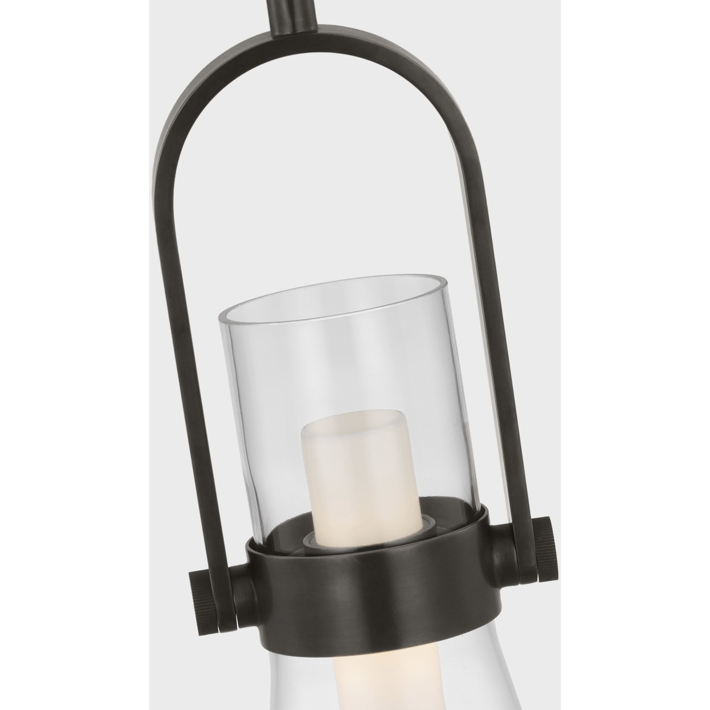 Ian K. Fowler Larkin LED 9.25 inch Bronze Conical Pendant Ceiling Light