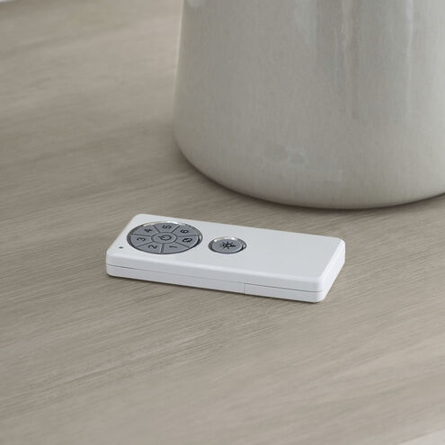 Cirque 56 inch Matte White Ceiling Fan