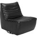 McClain Onyx Black Swivel Single Sofa