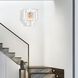 Fire and Ice Sconce Wall Light in Clear Glass