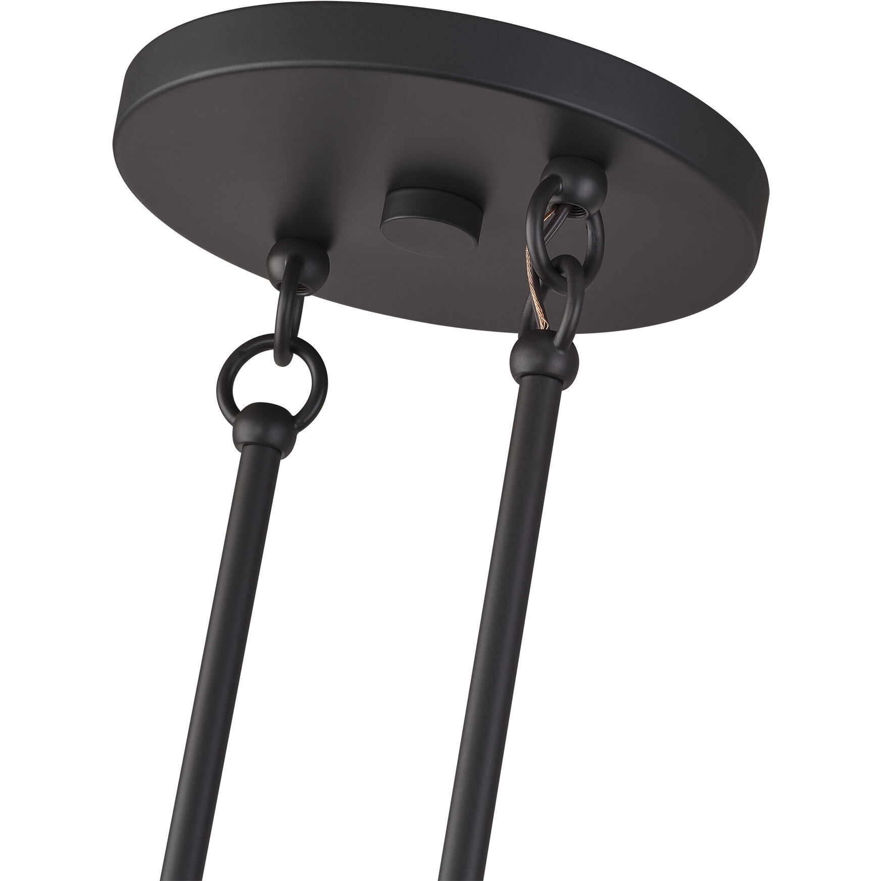 Bellingham 2 Light 35 inch Bronze Linear Chandelier Ceiling Light, Large