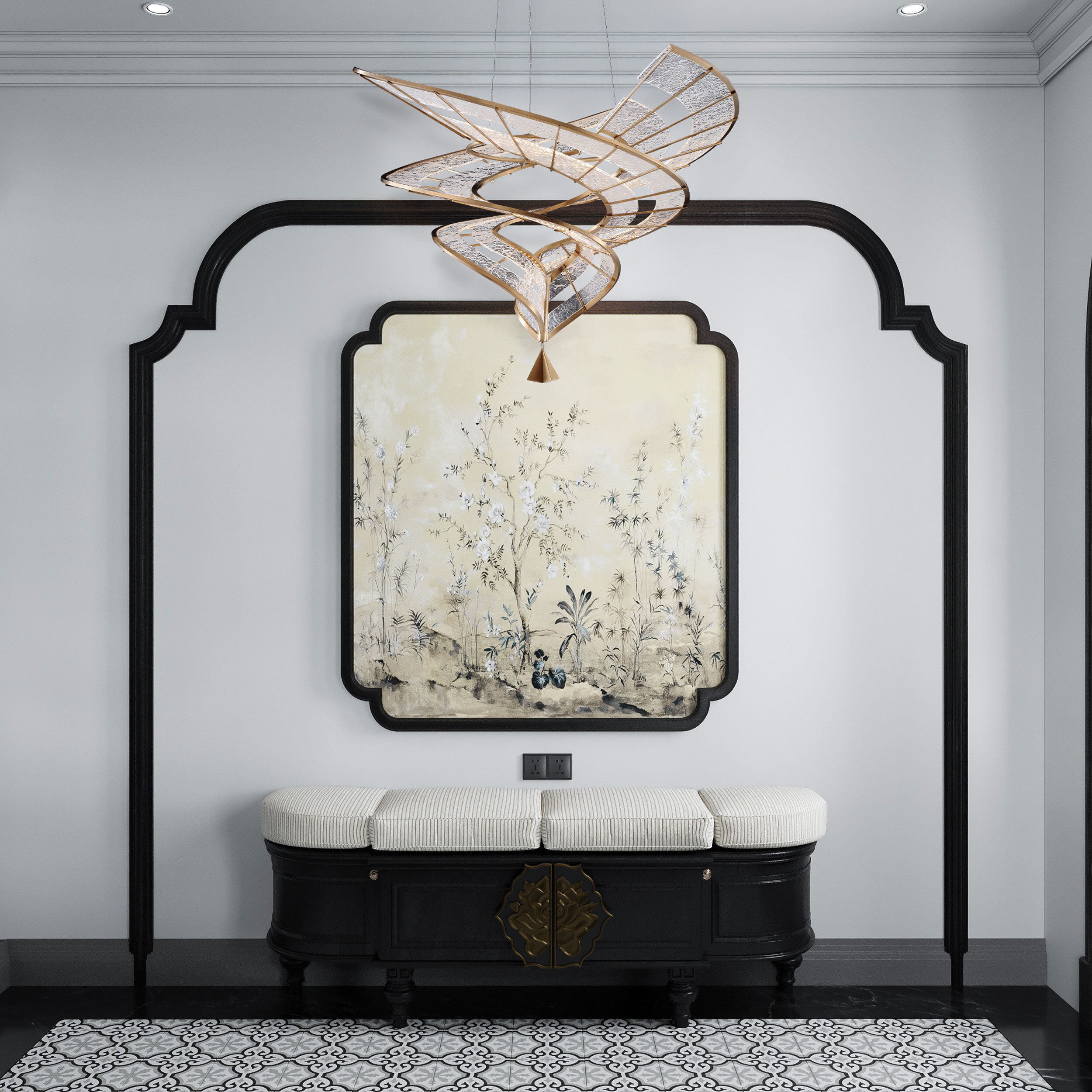 Ziva Aurora Pendant Ceiling Light