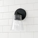 Baker 1 Light 6 inch Matte Black Sconce Wall Light
