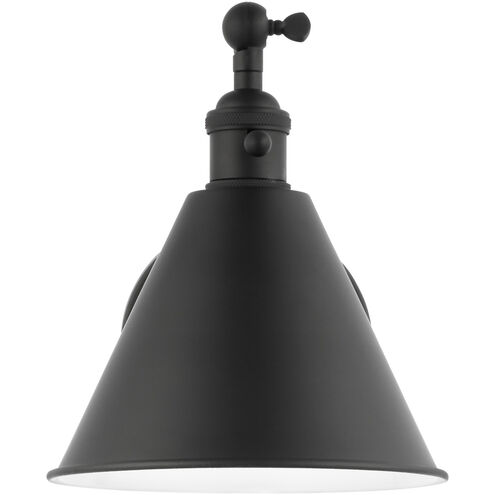 C&M by Chapman & Myers Salem 1 Light 7 inch Midnight Black Wall Bath Fixture Wall Light