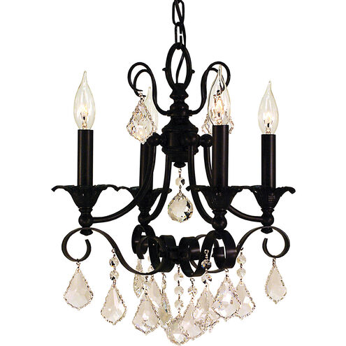 Liebestraum 4 Light 14.00 inch Mini Chandelier