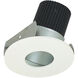 Iolite Haze with Matte Powder White Recessed Light in 3000K, 1000, Haze / Matte Powder White, Round Pinhole