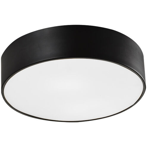 Snare 2 Light 12 inch Bronze Flush Mount Ceiling Light