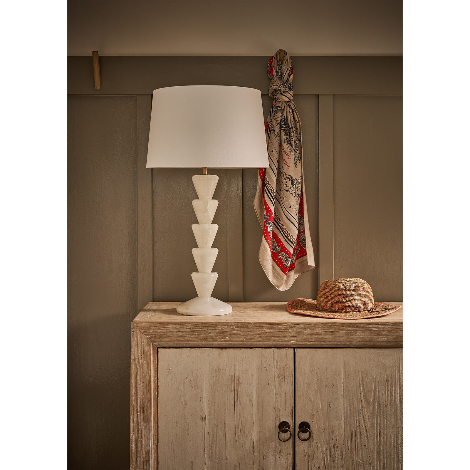 Patricia 29 inch 150.00 watt Natural Stone Table Lamp Portable Light