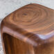 Loophole 18 inch Natural Suar Wood Accent Stool