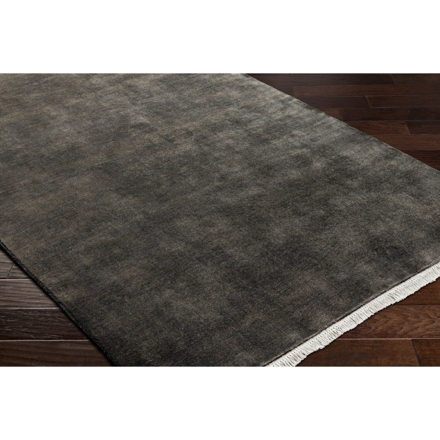 Evergreen 120 X 120 inch Black Handmade Rug in 10 x 10