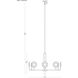 Leighton 8 Light 36 inch Warm Brass Chandelier Ceiling Light